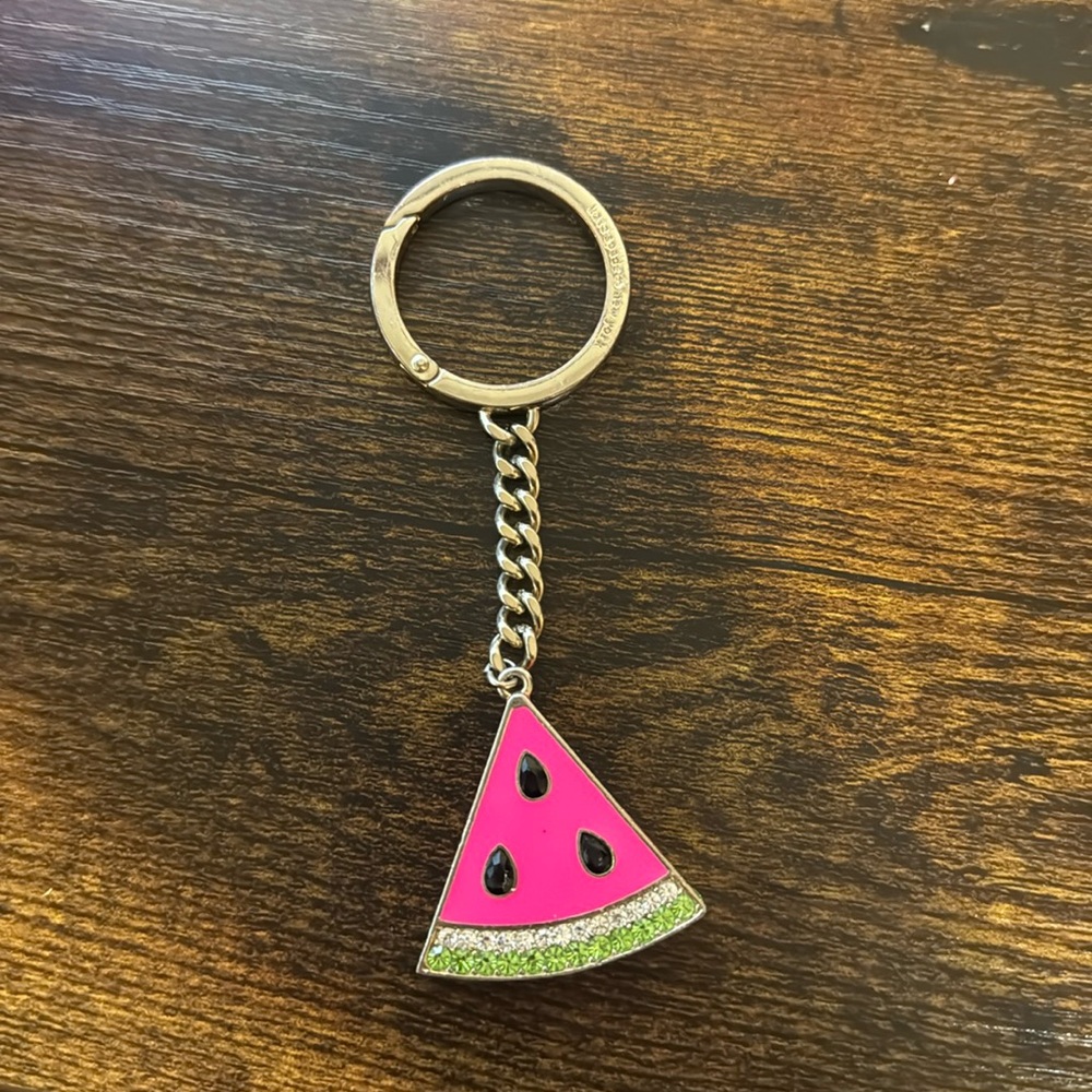 Kate spade watermelon key chain